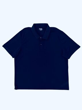 UNTUCKit Navy Short Sleeve Polo Shirt